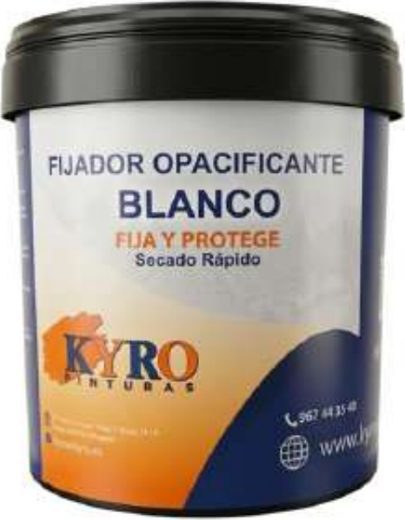 Fijador blanco opacificante