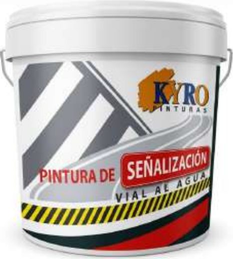 Pintura señalización vial al agua