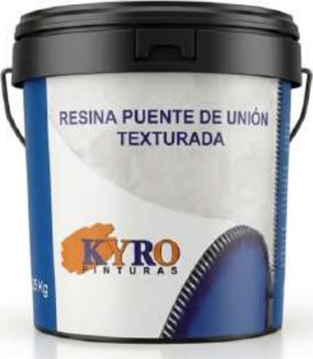 Resina puente de unión texturada